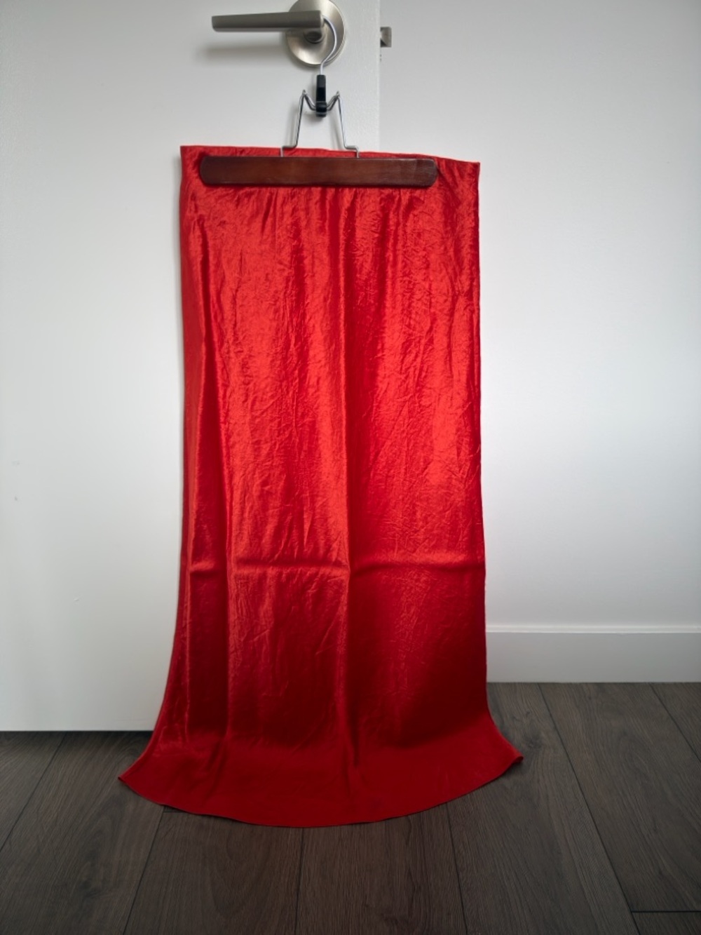 Babaton Silk Slip Skirt